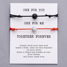 Carregar imagem no visualizador da galeria, 2 Pulseiras Para Namorados ou Casais - One For Me One For You - REF1045 - PIME.pt