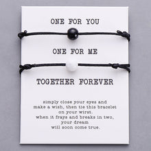 Carregar imagem no visualizador da galeria, 2 Pulseiras Para Namorados ou Casais - One For Me One For You - REF1045 - PIME.pt