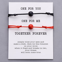 Carregar imagem no visualizador da galeria, 2 Pulseiras Para Namorados ou Casais - One For Me One For You - REF1045 - PIME.pt