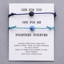 Carregar imagem no visualizador da galeria, 2 Pulseiras Para Namorados ou Casais - One For Me One For You - REF1045 - PIME.pt