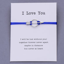 Carregar imagem no visualizador da galeria, Pulseira I Love You com Seta do Cupido - REF1054 - PIME.pt