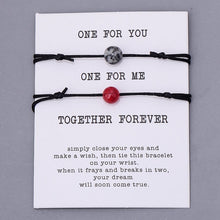 Carregar imagem no visualizador da galeria, 2 Pulseiras Para Namorados ou Casais - One For Me One For You - REF1045 - PIME.pt