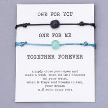 Carregar imagem no visualizador da galeria, 2 Pulseiras Para Namorados ou Casais - One For Me One For You - REF1045 - PIME.pt