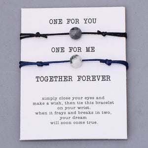 2 Pulseiras Para Namorados ou Casais - One For Me One For You - REF1045 - PIME.pt