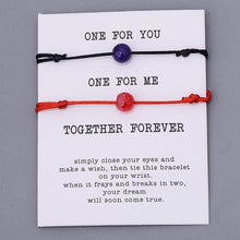 Carregar imagem no visualizador da galeria, 2 Pulseiras Para Namorados ou Casais - One For Me One For You - REF1045 - PIME.pt