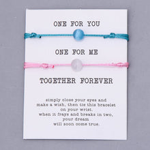 Carregar imagem no visualizador da galeria, 2 Pulseiras Para Namorados ou Casais - One For Me One For You - REF1045 - PIME.pt