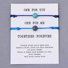 Carregar imagem no visualizador da galeria, 2 Pulseiras Para Namorados ou Casais - One For Me One For You - REF1045 - PIME.pt