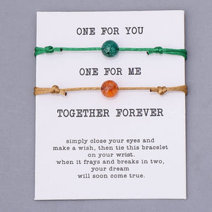 2 Pulseiras Para Namorados ou Casais - One For Me One For You - REF1045 - PIME.pt