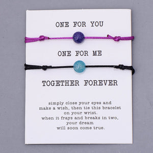 2 Pulseiras Para Namorados ou Casais - One For Me One For You - REF1045 - PIME.pt