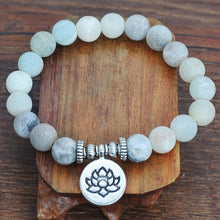 Carregar imagem no visualizador da galeria, Pulseira Amazonite - Meditação - REF1050 - PIME.pt