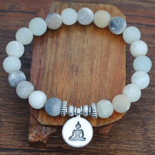 Carregar imagem no visualizador da galeria, Pulseira Amazonite - Meditação - REF1050 - PIME.pt