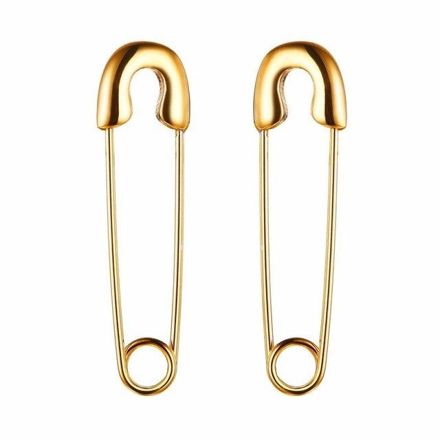 Brincos Alfinete em Aço - REF1581 - PIME.pt
