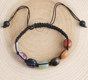 Pulseira Ajustável 7 Chakras - REF1046 - PIME.pt