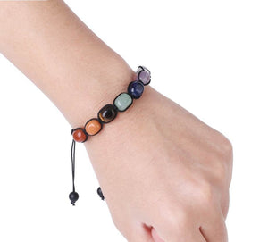 Pulseira Ajustável 7 Chakras - REF1046 - PIME.pt