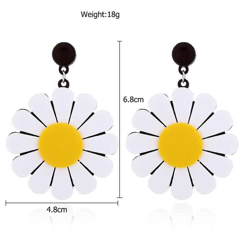Brincos Flor Malmequer - REF1352 - PIME.pt